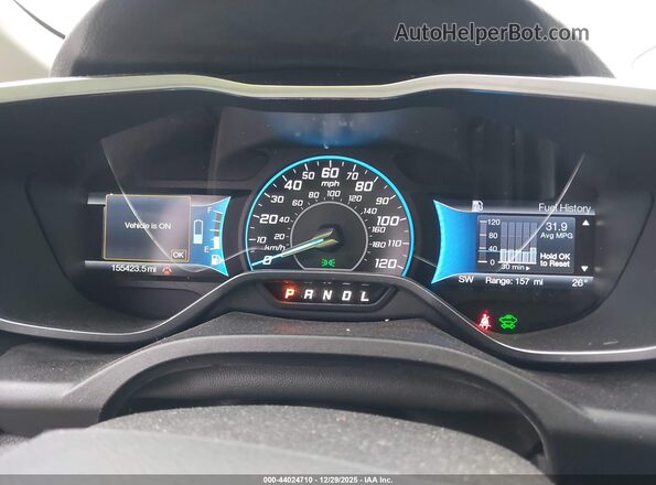 1FADP5FU2HL102601 2017 FORD C-MAX ENERGI Gray Rear seats view