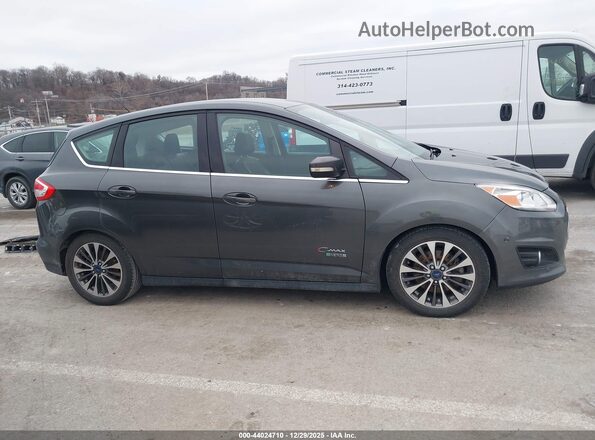 1FADP5FU2HL102601 2017 FORD C-MAX ENERGI Gray 360 interior view