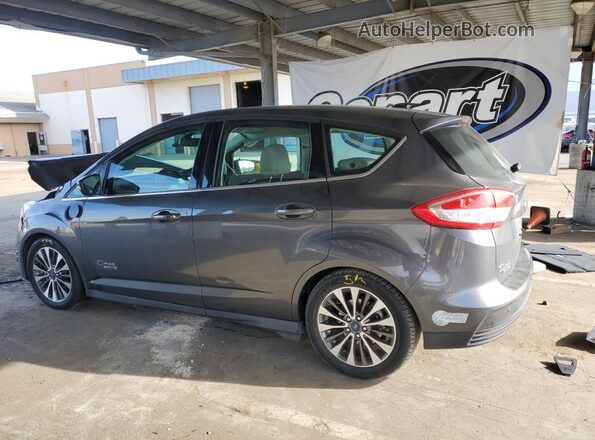 1FADP5FU2HL110181 2017 FORD C-MAX Gray Trasero izquierdo