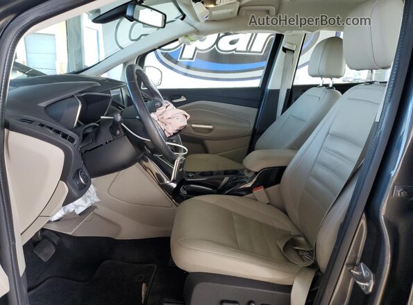 1FADP5FU2HL110181 2017 FORD C-MAX Gray Vista interior delantera