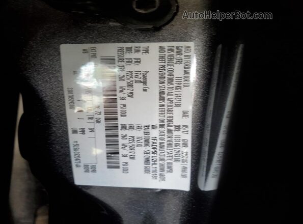 1FADP5FU2HL110181 2017 FORD C-MAX Gray Vista del compartimento del motor