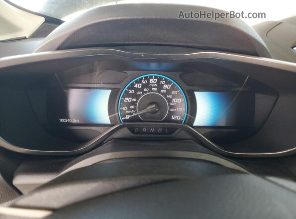 1FADP5FU2HL110181 2017 FORD C-MAX Gray Vista del cuadro de instrumentos