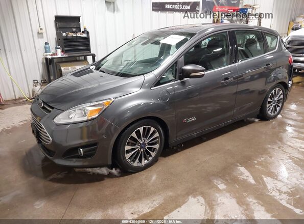 1FADP5FU7HL111519 2017 FORD C-MAX ENERGI Gray 