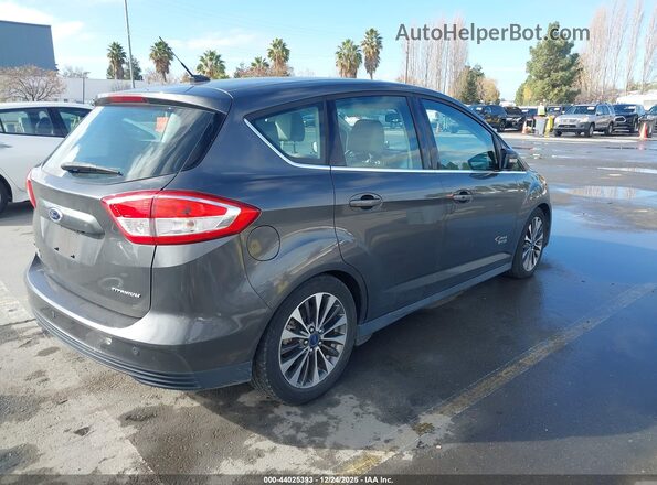 1FADP5FU7HL112640 2017 FORD C-MAX ENERGI Gray Rear right