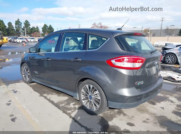 1FADP5FU7HL112640 2017 FORD C-MAX ENERGI Gray Rear left