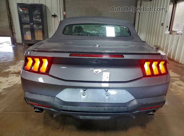 1FAGP8UH5R5132864 2024 FORD MUSTANG Gray Rear view