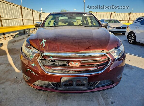 1FAHP2F85GG110976 2016 FORD TAURUS Burgundy Вид спереду