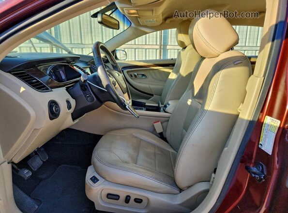 1FAHP2F85GG110976 2016 FORD TAURUS Burgundy Вид салону спереду