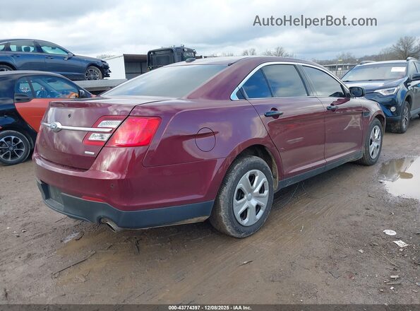 1FAHP2L93HG109999 2017 FORD POLICE INTERCEPTOR Maroon Tył prawy