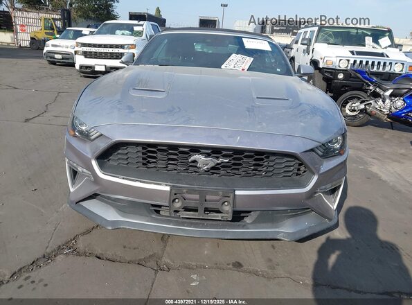 1FATP8UH0N5103717 2022 FORD MUSTANG Silver Vista del cuadro de instrumentos