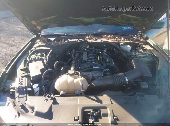 1FATP8UH1N5125063 2022 FORD MUSTANG Green Вид ззаду