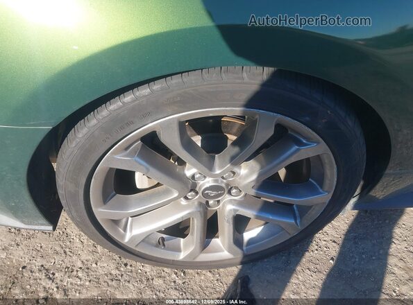 1FATP8UH1N5125063 2022 FORD MUSTANG Green Вид щитка приладів