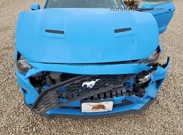 1FATP8UH3P5100457 2023 FORD MUSTANG Blue Vista interior trasera