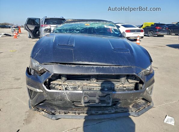 1FATP8UH5J5110334 2018 FORD MUSTANG Charcoal 