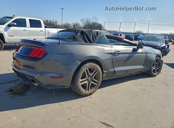 1FATP8UH5J5110334 2018 FORD MUSTANG Charcoal 