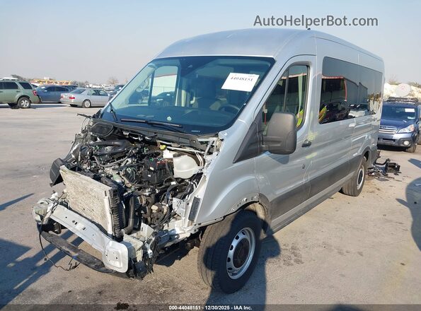 1FBAX2C83RKB79041 2024 FORD PASSENGER Silver Передня ліва чверть