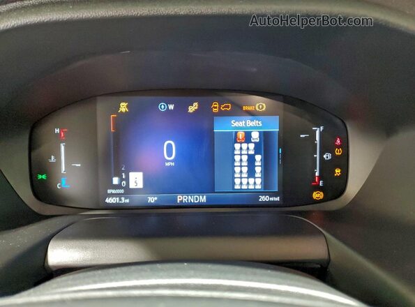 1FBAX2C87TKA08400 2026 FORD TRANSIT Black ხელსაწყოთა პანელის ხედი