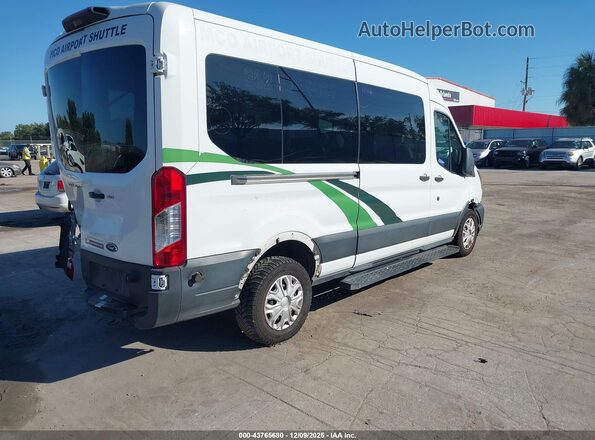 1FBAX2CM3KKA05392 2019 FORD TRANSIT-350 White Trasero derecho