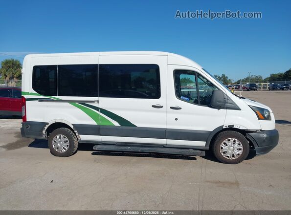 1FBAX2CM3KKA05392 2019 FORD TRANSIT-350 White Vista interior trasera