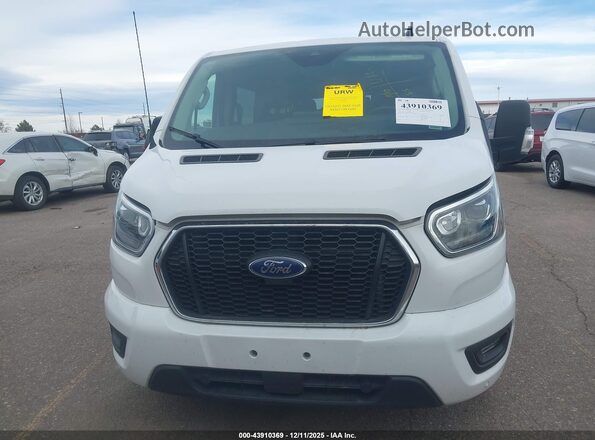 1FBAX2YG0PKB07968 2023 FORD PASSENGER White Սարքավորումների վահանակի տեսք