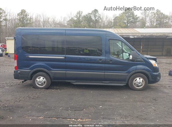 1FDAX9CG4MKA42237 2021 FORD PASSENGER Blue Widok wnętrza z tyłu