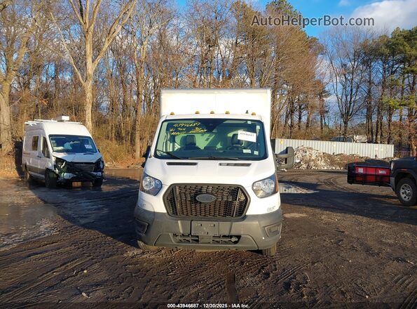 1FDBF6Z82MKA43036 2021 FORD TRANSIT-350 White Вид панелі приладів