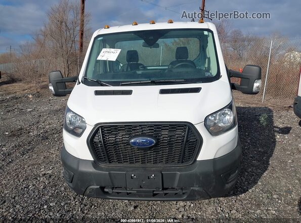 1FDBF6Z89RKA07836 2024 FORD TRANSIT-350 White Widok zestawu wskaźników