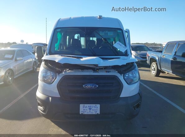 1FDZK1C84LKB00938 2020 FORD PASSENGER White Սարքավորումների վահանակի տեսք