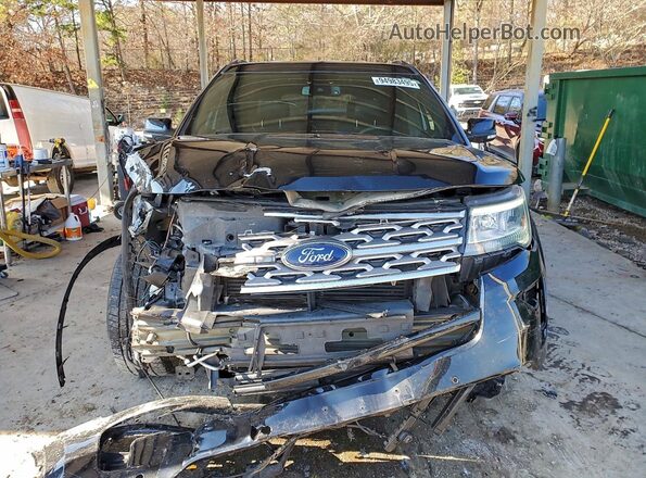1FM5K7FH8JGC21890 2018 FORD FORD EXPLORER Black Դիմացի տեսք