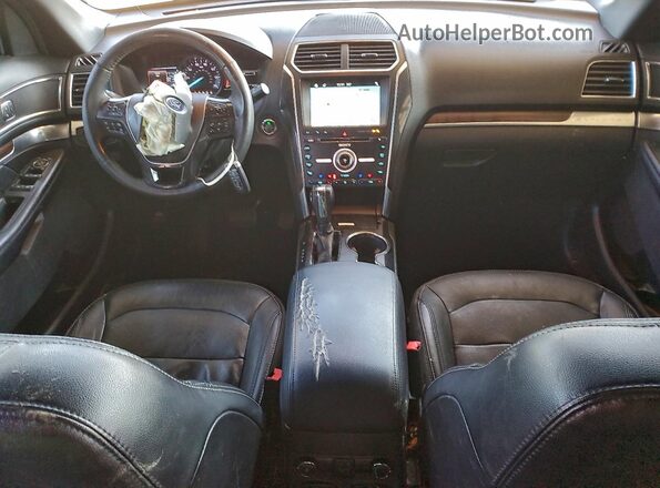 1FM5K7FH8JGC21890 2018 FORD FORD EXPLORER Black Առջևի վահանակի տեսք