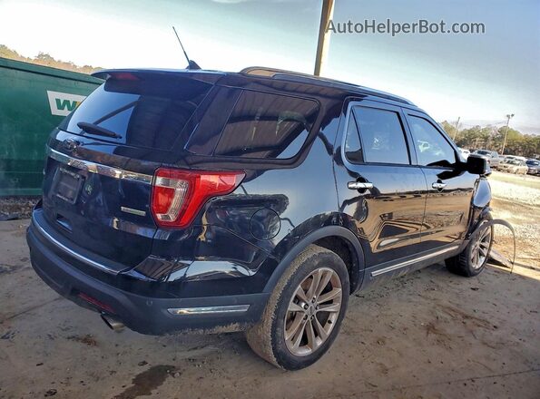 1FM5K7FH8JGC21890 2018 FORD FORD EXPLORER Black Հետևի աջ