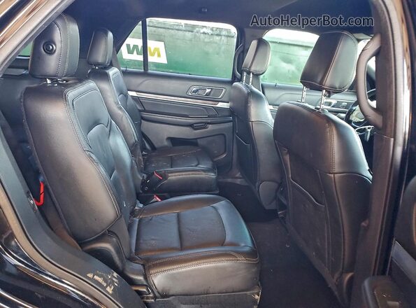 1FM5K7FH8JGC21890 2018 FORD FORD EXPLORER Black Հետևի նստատեղերի տեսք