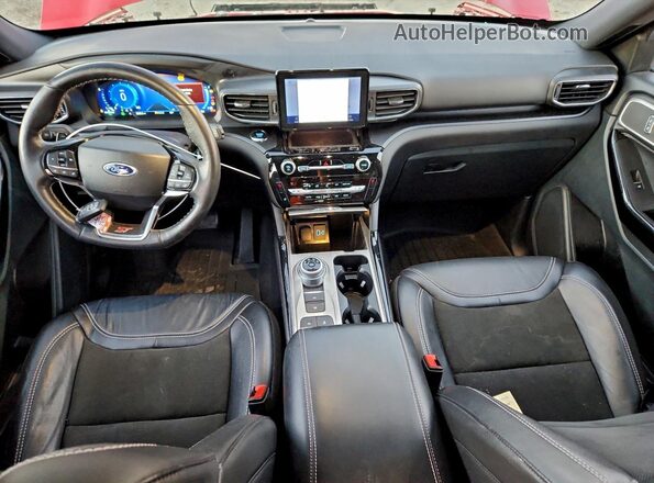 1FM5K7GC7RGA26863 2024 FORD FORD EXPLORER Red Vista del salpicadero
