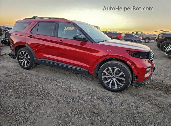1FM5K7GC7RGA26863 2024 FORD FORD EXPLORER Red Delantero derecho