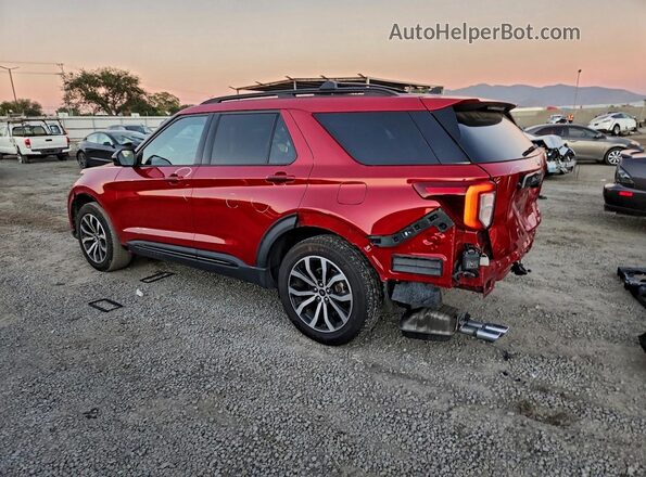 1FM5K7GC7RGA26863 2024 FORD FORD EXPLORER Red Trasero izquierdo