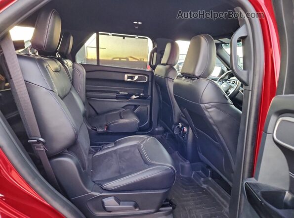 1FM5K7GC7RGA26863 2024 FORD FORD EXPLORER Red Vista de los asientos traseros