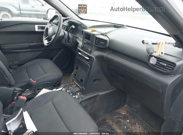 1FM5K8AB0LGA71687 2020 FORD POLICE INTERCEPTOR White Սալոնի դիմացի տեսք