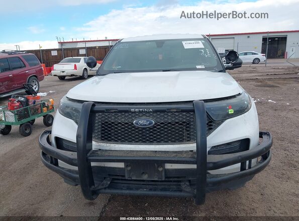 1FM5K8AB0LGA71687 2020 FORD POLICE INTERCEPTOR White Սարքավորումների վահանակի տեսք