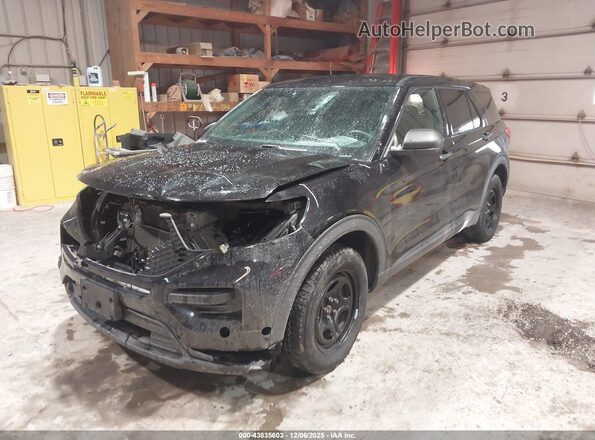 1FM5K8AB1LGC63541 2020 FORD POLICE INTERCEPTOR Black Front left