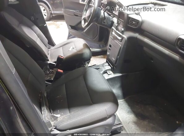1FM5K8AB1LGC63541 2020 FORD POLICE INTERCEPTOR Black Front interior view