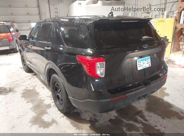 1FM5K8AB1LGC63541 2020 FORD POLICE INTERCEPTOR Black Rear left