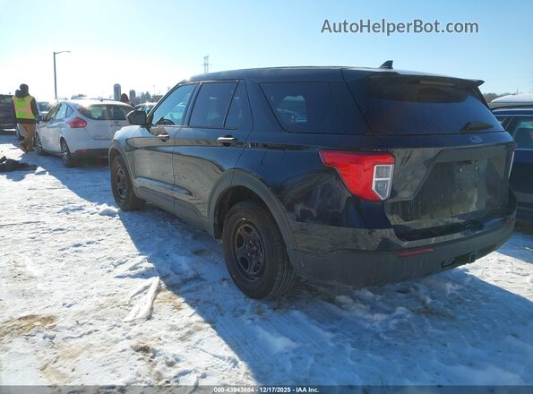 1FM5K8AB2LGC93759 2020 FORD POLICE INTERCEPTOR Black Rear left