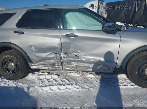 1FM5K8AB2NGA00090 2022 FORD POLICE INTERCEPTOR Gray Widok z przodu