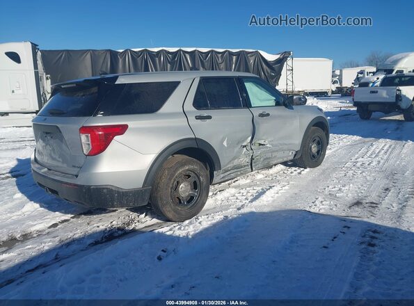 1FM5K8AB2NGA00090 2022 FORD POLICE INTERCEPTOR Gray Tył prawy