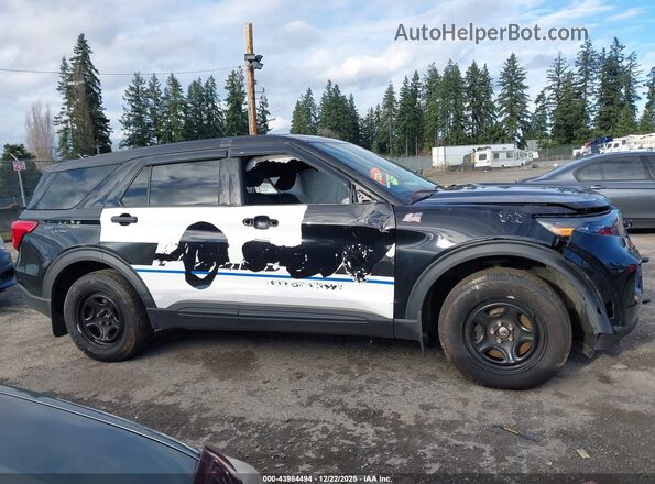 1FM5K8AB3LGA97975 2020 FORD POLICE INTERCEPTOR Черный Панорамный вид салона 360°