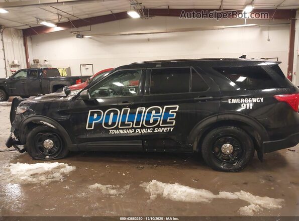 1FM5K8AB4LGD00436 2020 FORD POLICE INTERCEPTOR Black Սալոնի 360 աստիճան տեսք