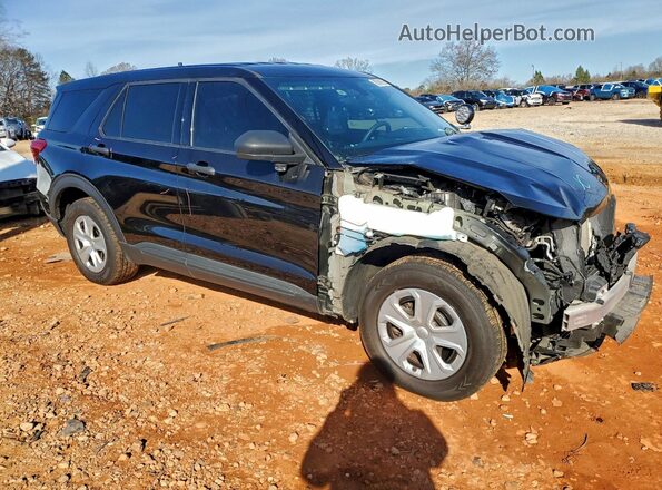 1FM5K8AB4MGA43912 2021 FORD FORD EXPLORER Black Delantero derecho