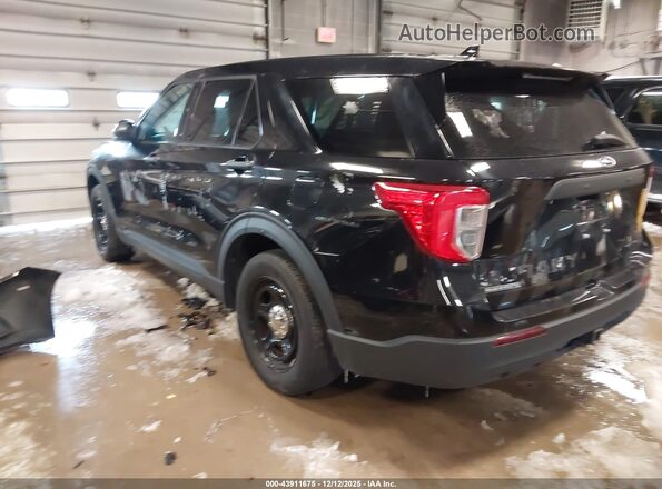 1FM5K8AB5LGC63056 2020 FORD POLICE INTERCEPTOR Черный Задняя левая четверть