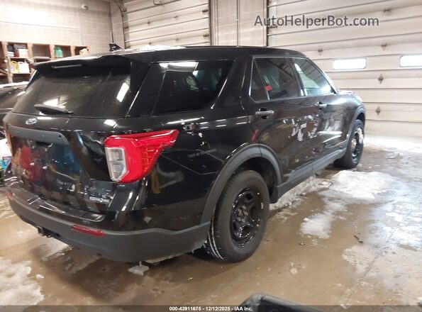 1FM5K8AB5LGC63056 2020 FORD POLICE INTERCEPTOR Черный Задняя правая четверть