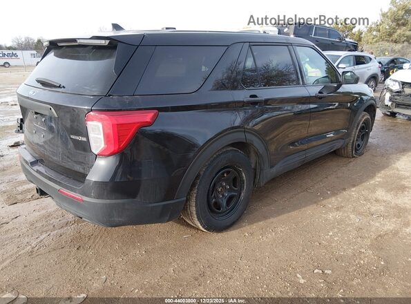 1FM5K8AB7NGA42285 2022 FORD POLICE INTERCEPTOR Black Հետևի աջ